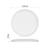 NADGRADNA STROP. SVETILKA EMOS LED OKR. PANEL FLORI 18W 1800LM NW IP20 W