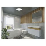 NADGRADNA STROP. SVETILKA EMOS TIVI OKROGLA BELA 8.6W IP44