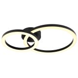 NADGRADNA STROP. SVETILKA GLOBO ADDA 15W WW ČRNA