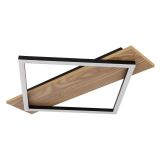 NADGRADNA STROP. SVETILKA GLOBO BEATRIX LED 18W 950LM 3000K 46.7 CM LES-ČRNA