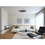 NADGRADNA STROP. SVETILKA GLOBO BEATRIX LED 18W 950LM 3000K 46.7 CM MAT-SIVA