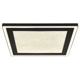 NADGRADNA STROP. SVETILKA GLOBO DAVIES 24W NW KVADRATNA, ČRN ROB