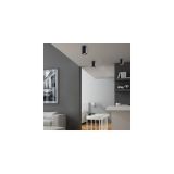 NADGRADNA STROP. SVETILKA MILAGRO BIMA ARTE ČRNA 1XGU10 ML7687 OKROGLA