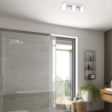 NADGRADNA STROP. SVETILKA MILAGRO DIXIE BELA 3XGX53 MLP7540