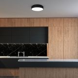 NADGRADNA STROP. SVETILKA MILAGRO OHIO ČRNA 24W LED 45CM ML3832