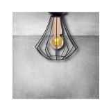 NADGRADNA STROP. SVETILKA MILAGRO WILL BLACK 1XE27 MLP4189