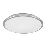 NADGRADNA STROP. SVETILKA RABALUX ENGON 18W D27CM SREBRNA