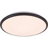 NADGRADNA STROP. SVETILKA RABALUX ENGON 23W D38CM ČRNA