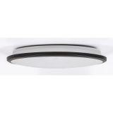 NADGRADNA STROP. SVETILKA RABALUX ENGON 23W D38CM ČRNA