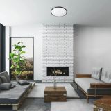 NADGRADNA STROP. SVETILKA RABALUX ENGON 45W D48CM ČRNA