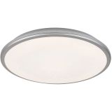 NADGRADNA STROP. SVETILKA RABALUX ENGON 45W D48CM SREBRNA