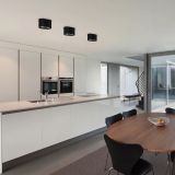 NADGRADNA STROP. SVETILKA RABALUX KOBALD GU10 2X42W ČRNA