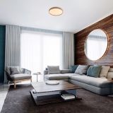 NADGRADNA STROP. SVETILKA RABALUX LEANA2 24W D38.5CM BUKEV