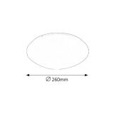 NADGRADNA STROP. SVETILKA RABALUX LUCAS 12W D26 BELA