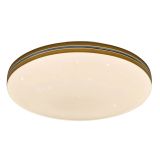 NADGRADNA STROP. SVETILKA RABALUX OSCAR2 18W OKROGLA, RJAVA, ZVEZDASTA