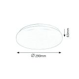 NADGRADNA STROP. SVETILKA RABALUX ROB 20W IP20 OKROGLA