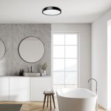 NADGRADNA STROP. SVETILKA RABALUX SAMIRA 48W OKROGLA ČRNA