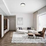 NADGRADNA STROP. SVETILKA RABALUX TESIA 36W D40CM ČRNA