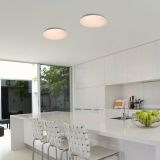 NADGRADNA STROP. SVETILKA RABALUX VENDEL 18W D32CM BELA