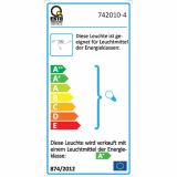 NADGRADNA STROP. SVETILKA ESTO CAROLINA 4X2.5W G9 LED