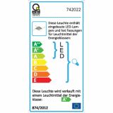 NADGRADNA STROP. SVETILKA ESTO ROMBIC 4X6W SMD LED