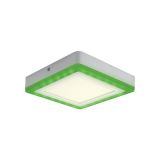 NADGRADNA STROP. SVETILKA OSRAM LED RGB PANEL 19W BEL + BARVNI KVADR.