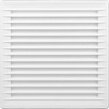 ZRAČNIK BREZ REGULACIJE AIRROXY NADO. REŠETKA FI 120 BELA 170X170 Z MREŽICO