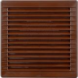 ZRAČNIK BREZ REGULACIJE AIRROXY NADO. REŠETKA FI 120 RJAVA 170X170 Z MREŽICO