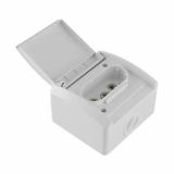 NADOMETNA VTIČNICA ELEKTROMATERIAL 5 POLNA TRIFAZNA BELA, IP44