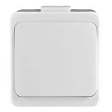 NADOMETNO STIKALO SMART NAVADNO, BELO IP44