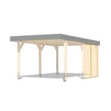 NADSTREŠEK ZA AVTO KARIBU STRANSKA STENA/ LAMELNA STENA OHLAPNA