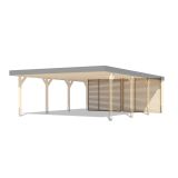 NADSTREŠEK ZA AVTO KARIBU ZADNJA STENA ZA DVOJNI NADSTREŠEK