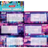 NALEPKE TARGET ŠOLSKE 6/1 CITY NEON 28940