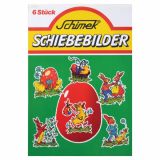 NALEPKE ZA PIRHE HUMER SLIČICE 6 KOS OTROŠKI MOTIVI A