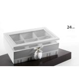 NAMENSKA DOZA ŠKATLA ZA ČAJNE FILTRE 23.7X16.5X7.7 CM SRCE