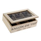 NAMENSKA DOZA ŠKATLA ZA ČAJNE FILTRE 23X15X7 CM TEA