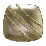 NAMIZNA DEKORACIJA GLOSSTYLE KROŽNIK 23X23 CM SORT. DEKORATIVNI KERAMIČNI