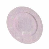 NAMIZNA DEKORACIJA GLOSSTYLE KROŽNIK FI 33 ROZA RELJEF IZ UMETNE MASE