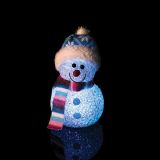 NAMIZNA DEKORACIJA GLOSSTYLE SNEŽAK EVE Z LED LUČKO SORTIRANO