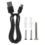 NAMIZNA SVETILKA EMOS ABBIE ČRNA