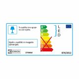 LED NAMIZNA SVETILKA DEL 1321R 4,5W Z USB POLNILCEM, BELA