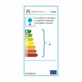 NAMIZNA SVETILKA FEROTEHNA D1-129 1X60W MAX.E28 1876 ANTRACIT