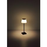 NAMIZNA SVETILKA GLOBO METAL 4W, CCT, DIM, AKU ČRNA