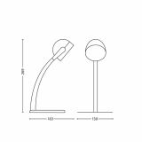 NAMIZNA SVETILKA PHILIPS DYNA 1X3W LED 67413/31/16 BELA