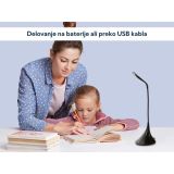 NAMIZNA SVETILKA PLATINET PDL04 ČRNA