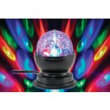 NAMIZNA SVETILKA PRISMA RGB-LED DISCO ČRNA