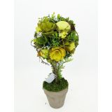 NAMIZNA VELIKONOČNA DEKORACIJA V RUMENI KOMBINACIJI