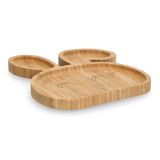 SERVIRNI KROŽNIK ZELLER PRESENT BAMBUS ZAJEC OTROŠKI