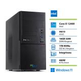 NAMIZNI RAČUNALNIK PC PLUS E-OFFICE I5-12400 16GB 1TB W11H TIPK+MIŠKA