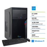 NAMIZNI RAČUNALNIK PC PLUS E-OFFICE I6 12400 16GB 1TB W11 TIPK+MI8KA